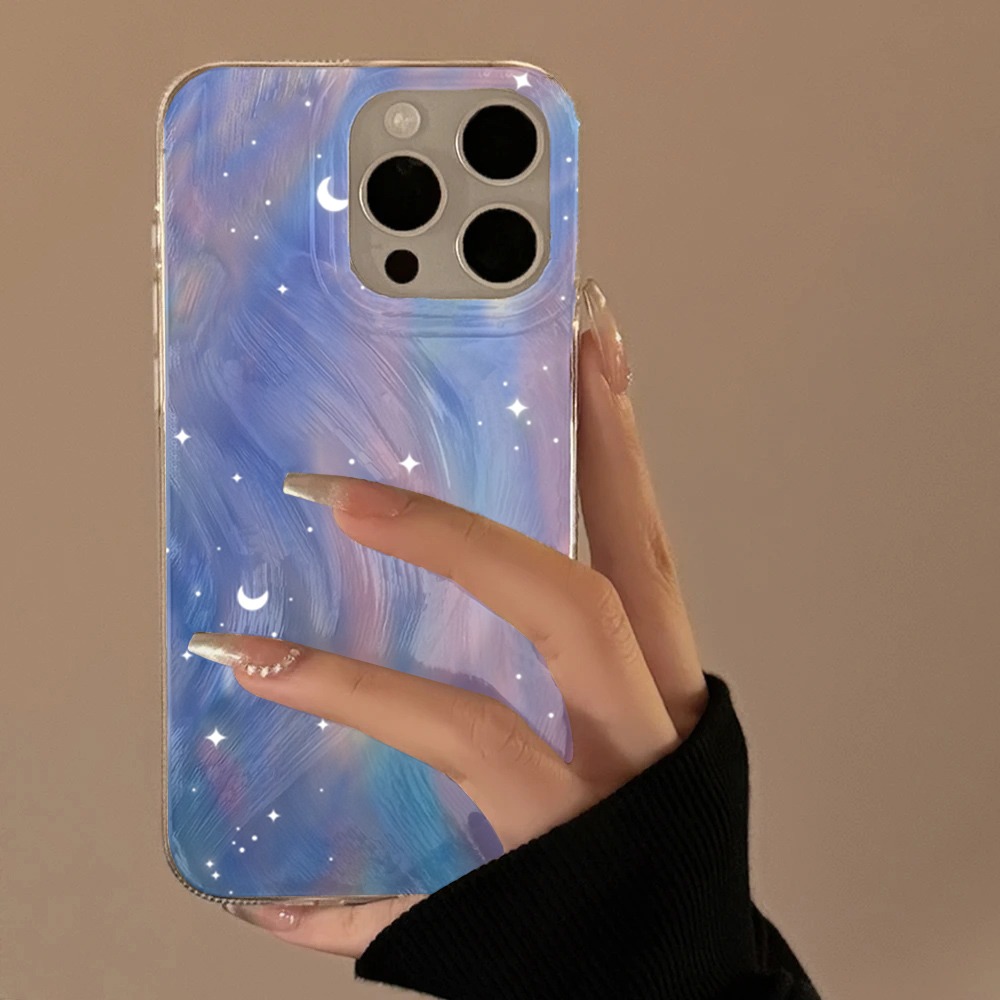 Xiaomi Redmi Note 14 - Модный блестящий чехол с градиентным узором